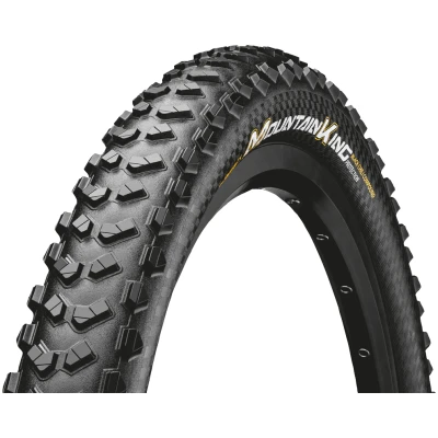 фото - Покрышка бескамерная Continental Mountain King ShieldWall, 27.5 x 2.60, черная, складная