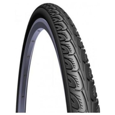 фото - Покришка 24×1 3/8 (37×540) MITAS (RUBENA) HOOK V69 Classic чорна для візків