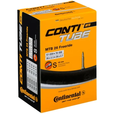 фото - Камера Continental MTB Tube Freeride 26″ S42 RE [57-559->70-559]