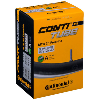 фото - Камера Continental MTB Tube Freeride 26″ A40 RE [57-559->70-559]