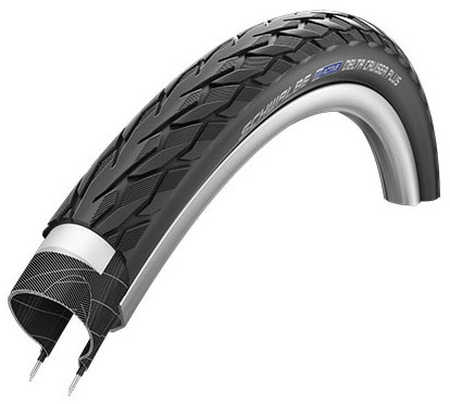 Фото Покришка 28×1.40 700x35C (37-622) Schwalbe DELTA CRUISER PLUS PunctureGuard B/B + RT HS431 SBC
