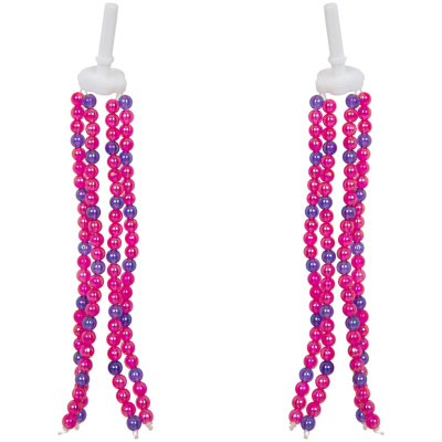 фото - Прикраса на кермо Green Cycle GCS-514 намистинки пластик