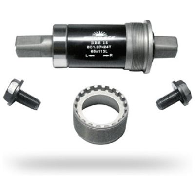 фото - Каретка SUN RACE BBS15 113мм квадрат шир 68мм 338гр.