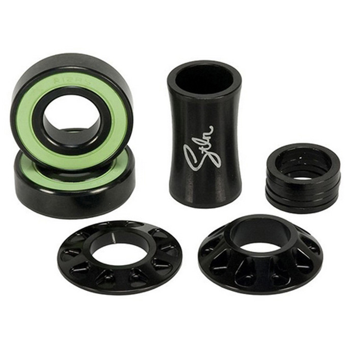 Каретка Stolen BMX  REVOLVER MID SEALED BOTTOM BRACKET, 19mm, черный