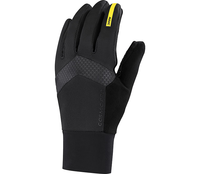 Перчатки Mavic COSMIC PRO WIND, длинный палец, черные, L