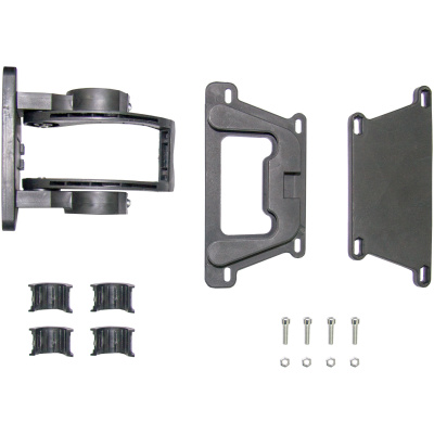 фото - Швидкознімне кріплення кошика Green Cycle GBK-010 на кермо 25,4мм, пластикове, чорне