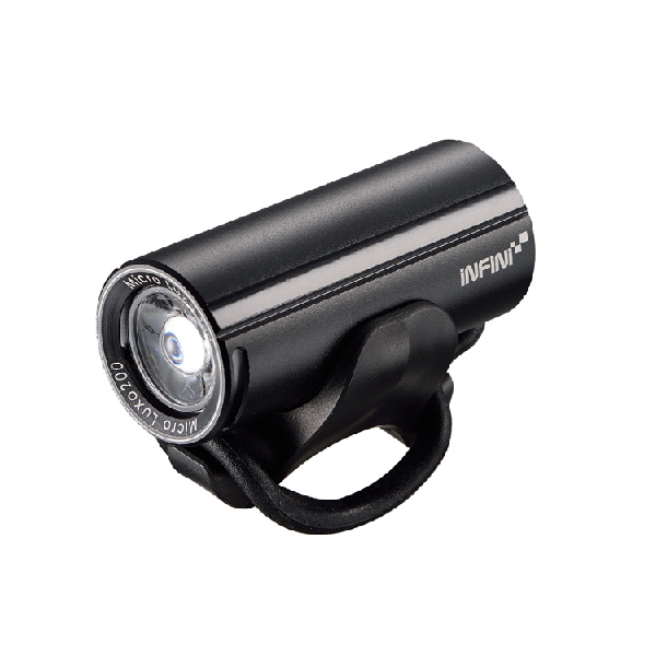 Фото Фара передня Infini MICRO LUXO I-273P-Black, світлодіод 3W, 4 режиму, USB кабель, з кріпл.
