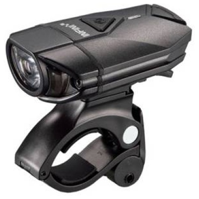 фото - Фара передня Infini Super Lava I-263PH3-Black, 1 світлодіод 3W, 4 режима, USB кабель, з кріпленням на шолом HM01