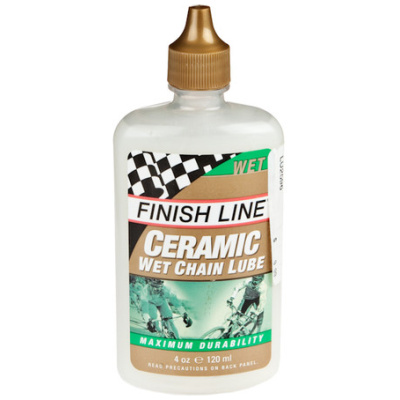 фото - Смазка Finish Line жидкая Wet Lube с керамичесими присадками  для влажных погодных условий