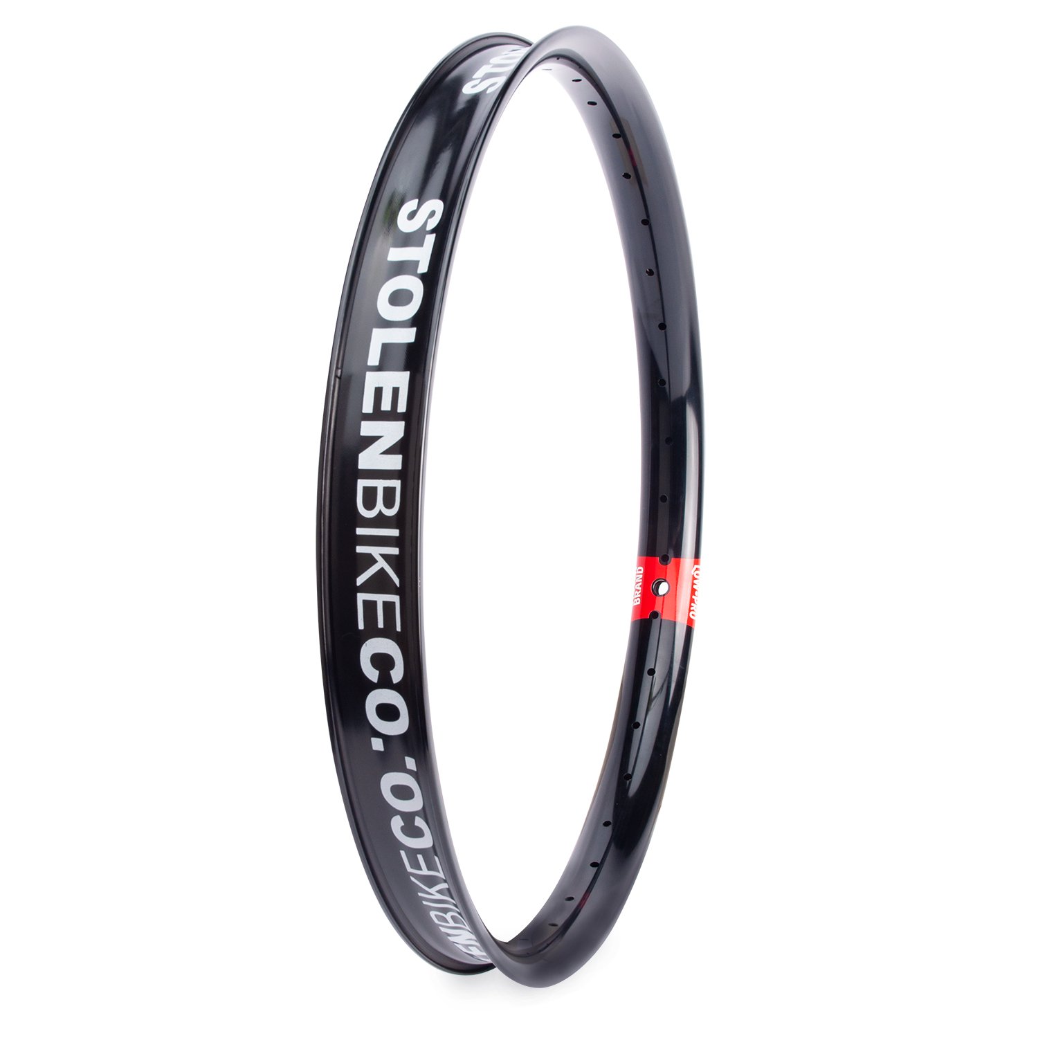 Обод BMX  20" Stolen LOWPRO 36H ANODIZED BLACK (NO BRAKES) Black