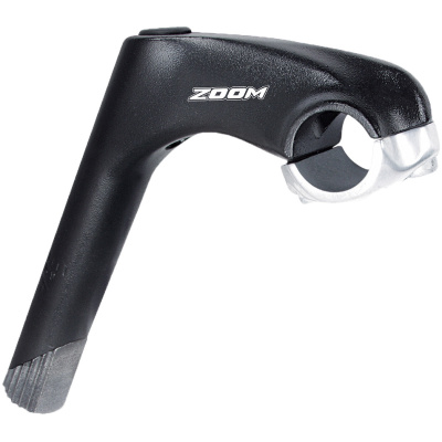 фото - Вынос руля ZOOM HS-C398-2/5/EN-C алюмин., 90мм наклон 35град, высота 150мм черный