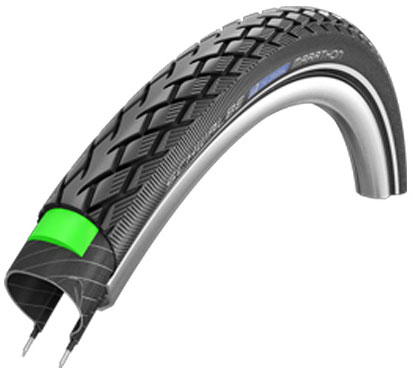 Фото Покришка 26×1.50 (40-559) Schwalbe MARATHON HS420 Green Guard B + RT EC, 67EPI