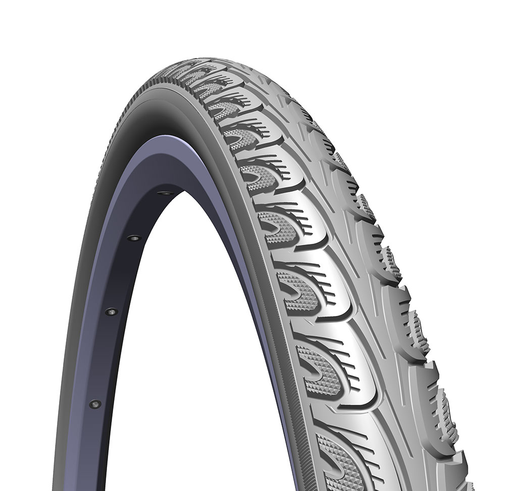 Покрышка 24x1 3/8 (37-540) Mitas HOOK V69 Classic, серая для колясок