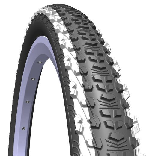 Покришка 24x1.90 (50x507) MITAS (RUBENA) SCYLLA V75 Classic чорно-біла