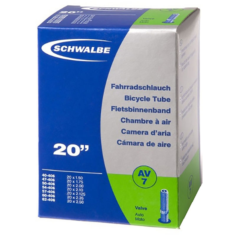 Фото Камера 20″ (40/62×406) Schwalbe AV7 40мм EK AGV