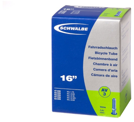 Фото Камера 16" (47/62×305) Schwalbe AV3 40мм EK AGV