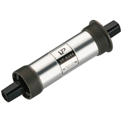 фото - Картридж каретки VP VP-BC-63 137.5мм 100мм під квадрат, промпідшипник, ковані сталеві чашки, болти в комплекті