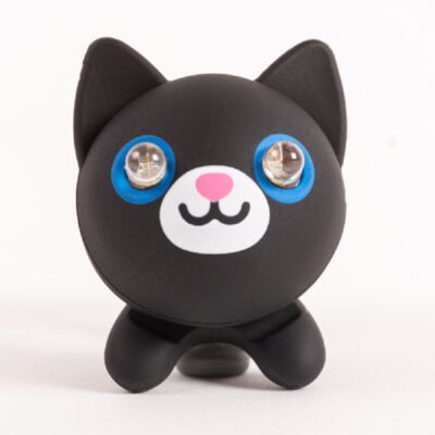 фото - Мигалка для дитячого велосипеда Zoonimal Кіт, LED, на кермо. Свічення: Білий