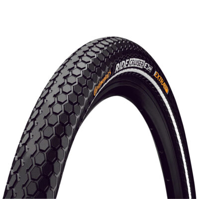 фото - Покришка Continental Ride Cruiser, 26 x 2.00 чорна, не доладна, світловідбивна