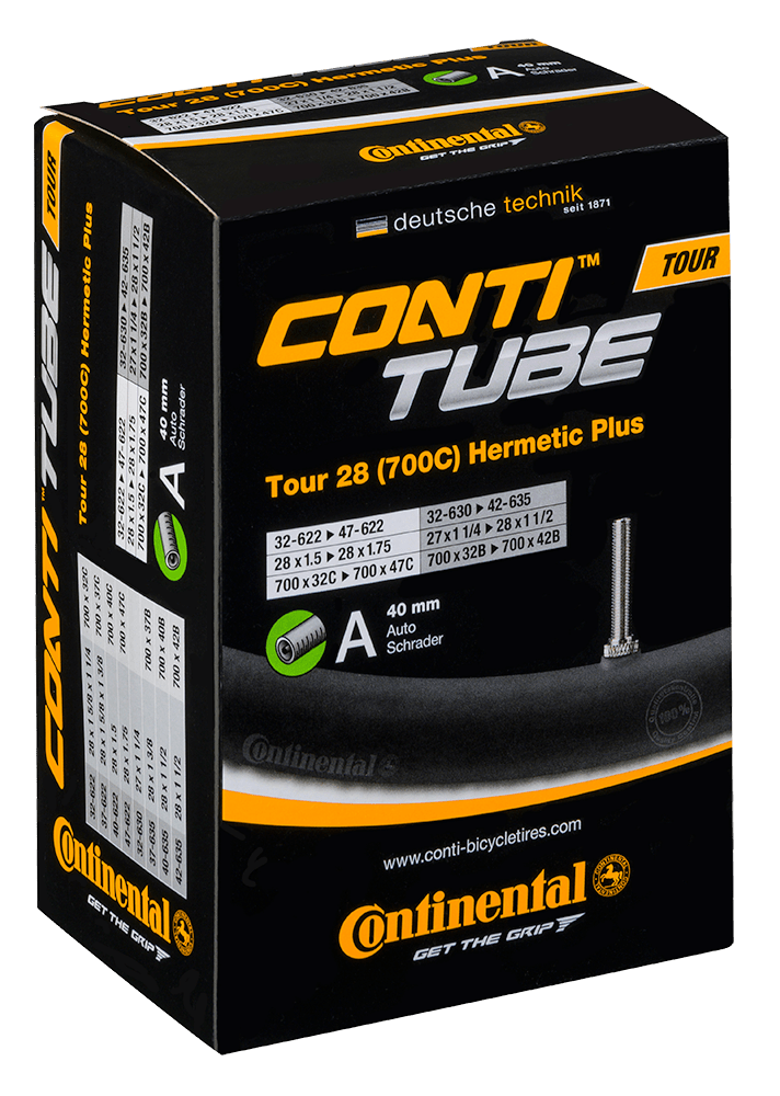 Фото Камера Continental Tour Tube Hermetic Plus 28″ A40 [ ->47-642]