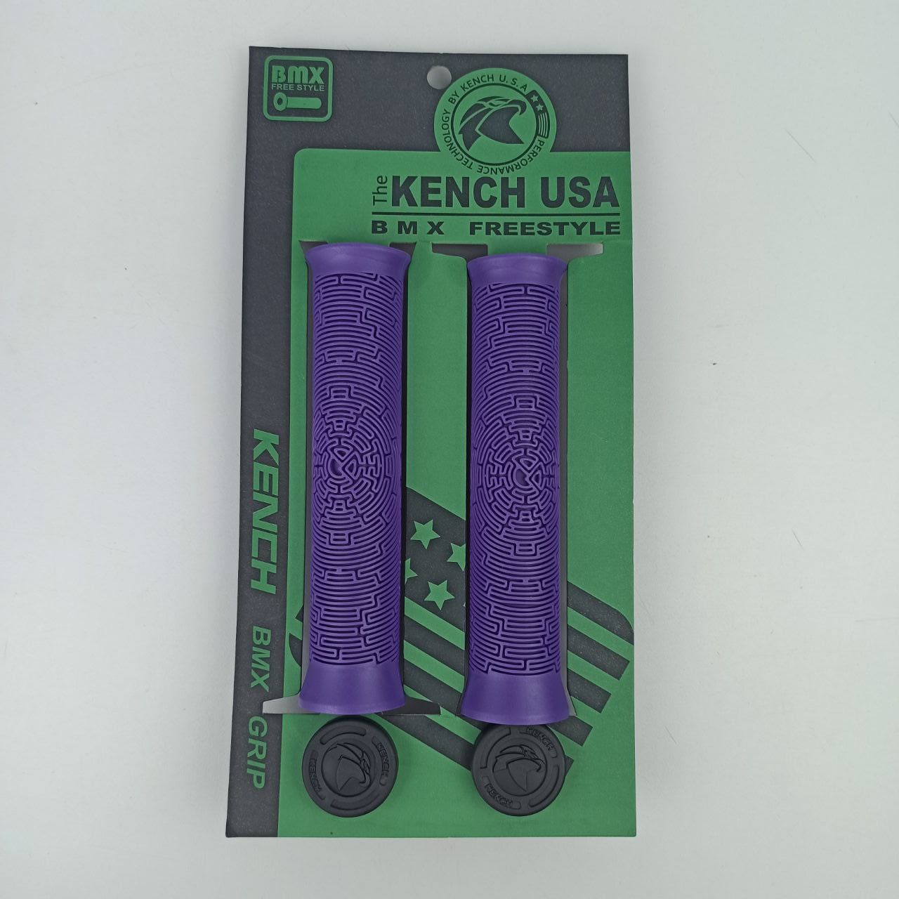 Грипсы BMX Kench 150мм пурпурные