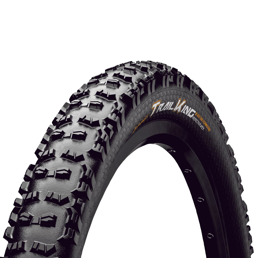 Фото Покришка Continental Trail King 26″ | 26 x 2.40 чорна, не складна, skin