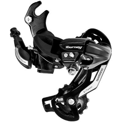 фото - Задний переключатель Shimano 6-7 скоростей RD-TY500B Крюк NEW!