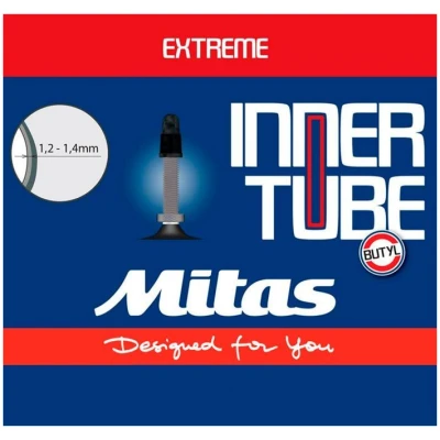 фото - Камера 26" x 2.10-3.00" (54/75×559) FV 47мм Mitas (RUBENA) EXTREME D11-X SBC, толщина стенки 1,2 mm