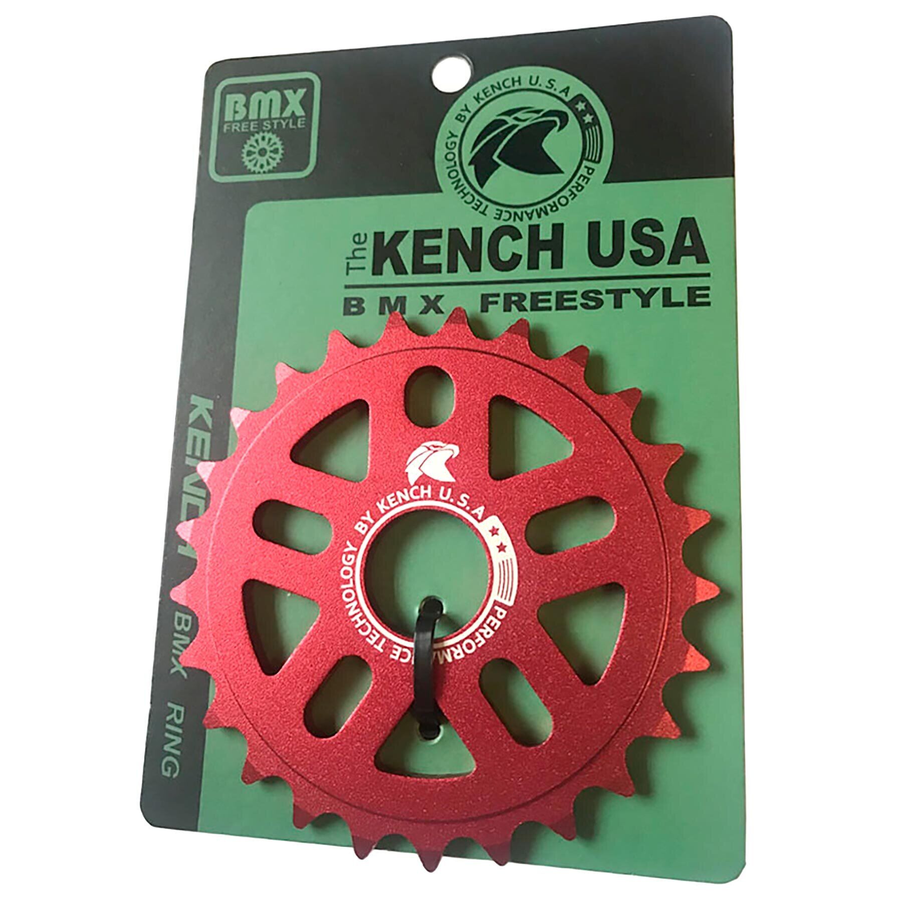 Зірка BMX Kench 6mm 25T червона #2