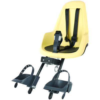 фото - Дитяче велосипедне крісло на кермо Bobike GO mini Lemon Sorbet
