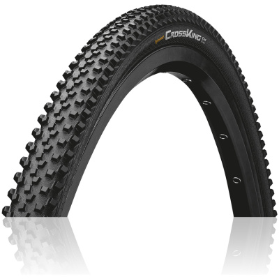 фото - Покришка Continental Cross King CX Performance – 28″ | 700 x 35C | 28 x 1 3/8 x 1 5/8, чорна, складна, skin