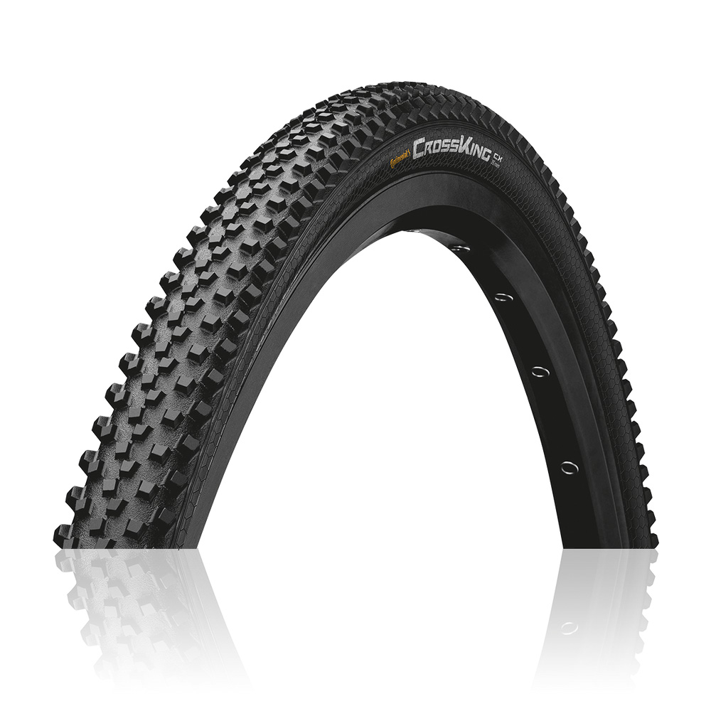 Фото Покришка Continental Cross King CX Performance – 28″ | 700 x 35C | 28 x 1 3/8 x 1 5/8, чорна, складна, skin