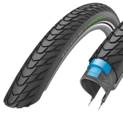 фото - Покришка 29×2.15 (55-622) Schwalbe MARATHON E-PLUS Smart DualGuard, TwinSkin B/B + RT HS498 ADDIX E 67EPI 39B