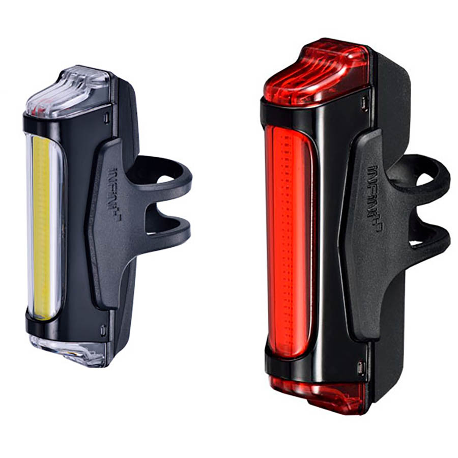 Комплект мигалок Infini SWORD I-461WR1-Black, 5 режимов, USB кабель, с крепл.