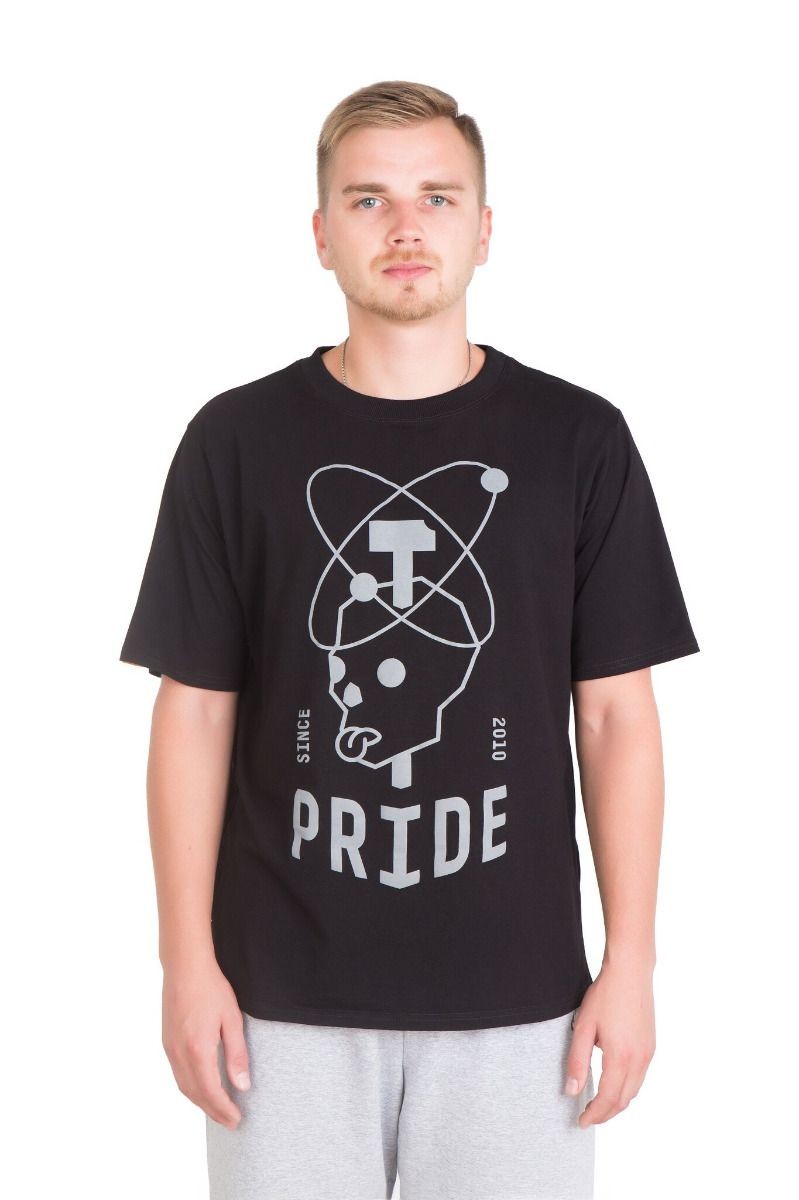 Футболка Pride ЧЕРЕП чорна