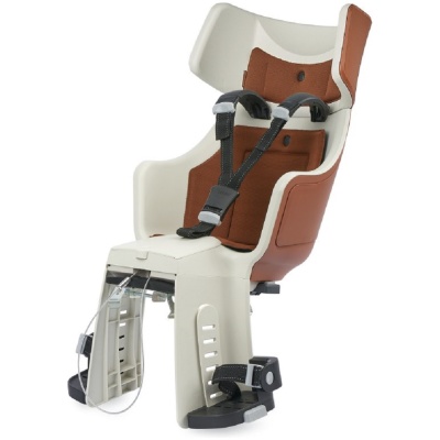 фото - Дитяче велокрісло на багажник Bobike Seat Exclusive Tour Plus Frame Safari chic