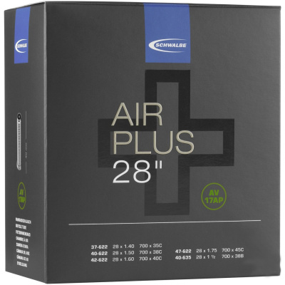 фото - Камера 28" x1.90" (37/47-622/635) Schwalbe AV17AP AIR PLUS IB AGV 40mm