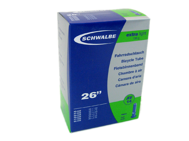 Фото Камера 26" (40/60×559) Schwalbe AV14 40мм Extra Light EK AGV