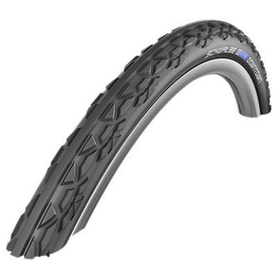 фото - Покришка 24×1.00 (25-540) Schwalbe DOWNTOWN HS342 K-Guard GR/B 2grip GRC, 50EPI