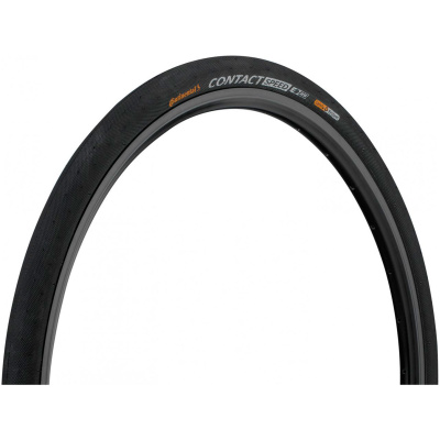 фото - Покришка Continental Contact Speed 28″ | 700 x 32C чорна, складна, skin