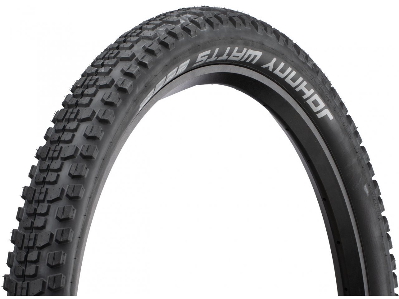 Фото Покришка 29×2.60 (65-622) Schwalbe JOHNNY WATTS Perf, DD, RaceGuard, Folding B/B-SK HS604 ADDIX 67EPI B