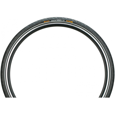 фото - Покришка Continental Ride City 28″ | 700 x 47C (45C) чорна/коричнева, не складана, світловідбивна