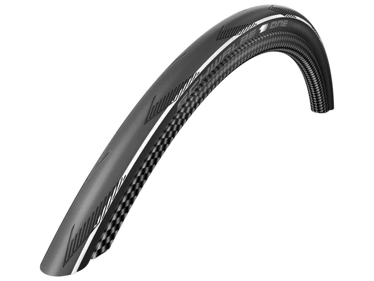 Покрышка 700x25C (25-622) Schwalbe ONE RaceGuard, Folding, B/WS/B-SK HS462A ADDIX 67EPI