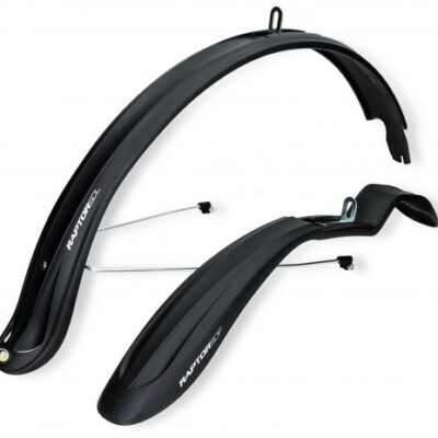 фото - Комплект крыльев 26"-28" SIMPLA Raptor SDL + stay, с металлическими дугами, черные