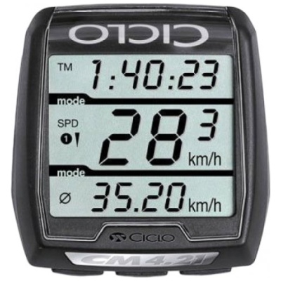 фото - Велокомп’ютер Ciclo CM 4.21HR бездротовий (24 функції)