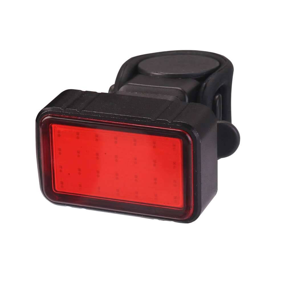 Мигалка задняя Green Cycle GLT-203, с алюминиевой рамкой, COB LED, 30 Люмен; 6 режимов