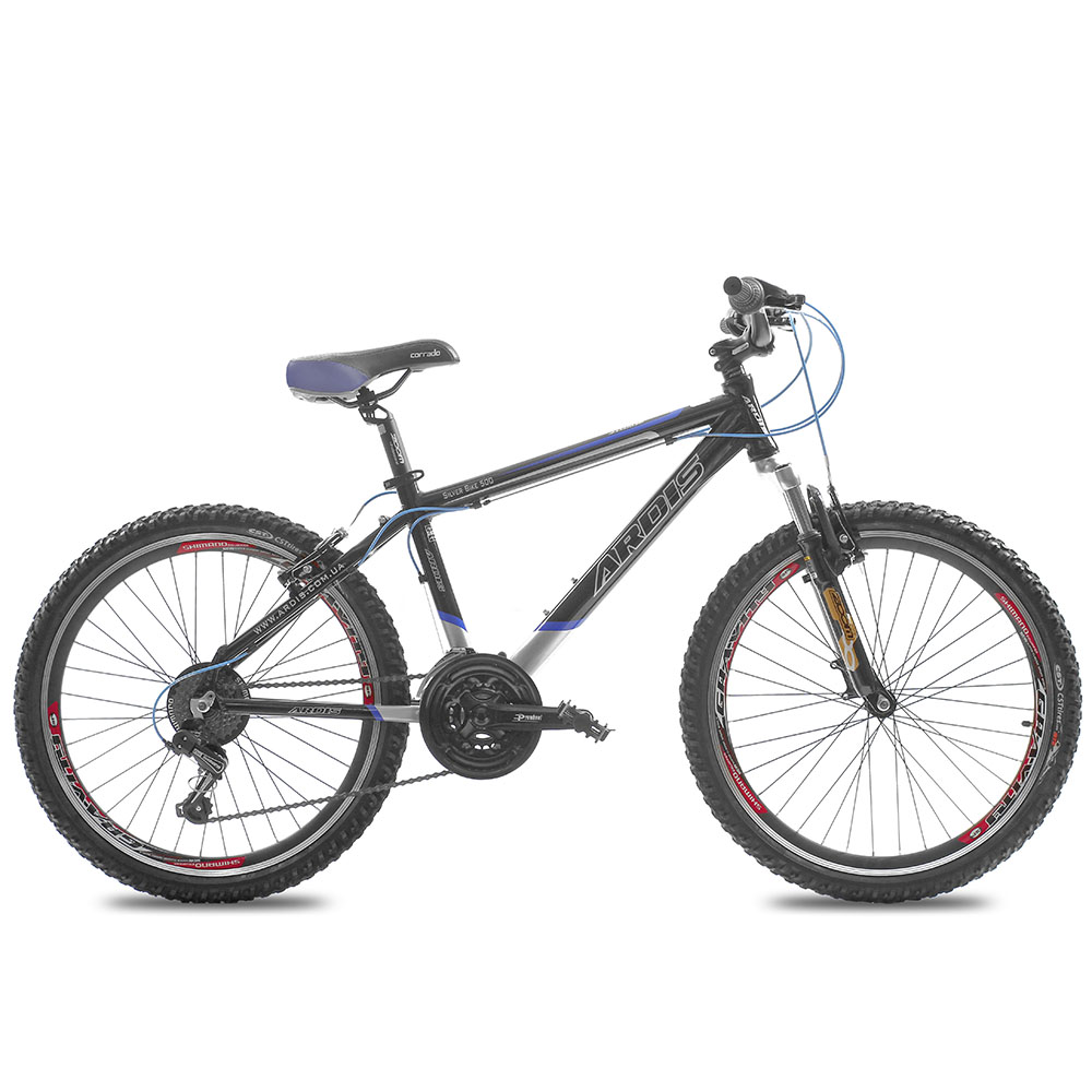 24 MTB AL 24 SILVER BIKE 500 VB