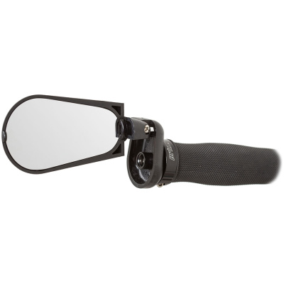 фото - Дзеркало Green Cycle DX-2002BF в кермо з мигалкою