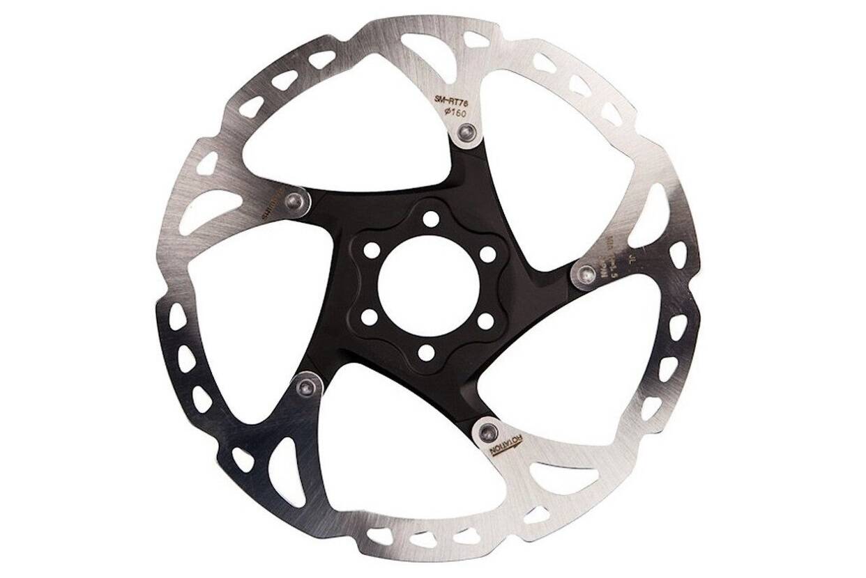 Ротор 180мм под 6 болтов SHIMANO DEORE XT SM-RT76-M на пауке