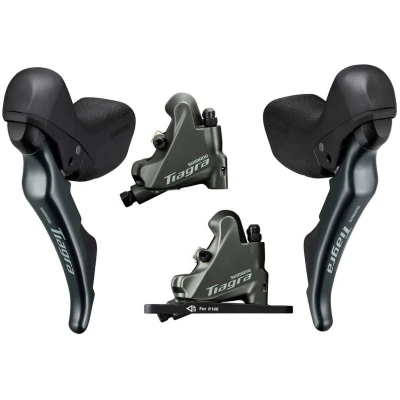 фото - Дуалы 2*10 SHIMANO TIAGRA ST-4720 Dual Control с гидравл. торм. в сборе 1400/800